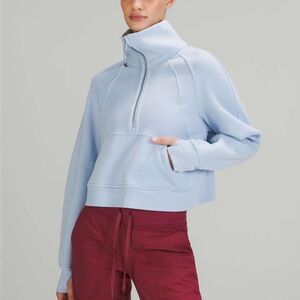 lululemon Scuba Oversized Funnel Neck Half Zip Hoodie